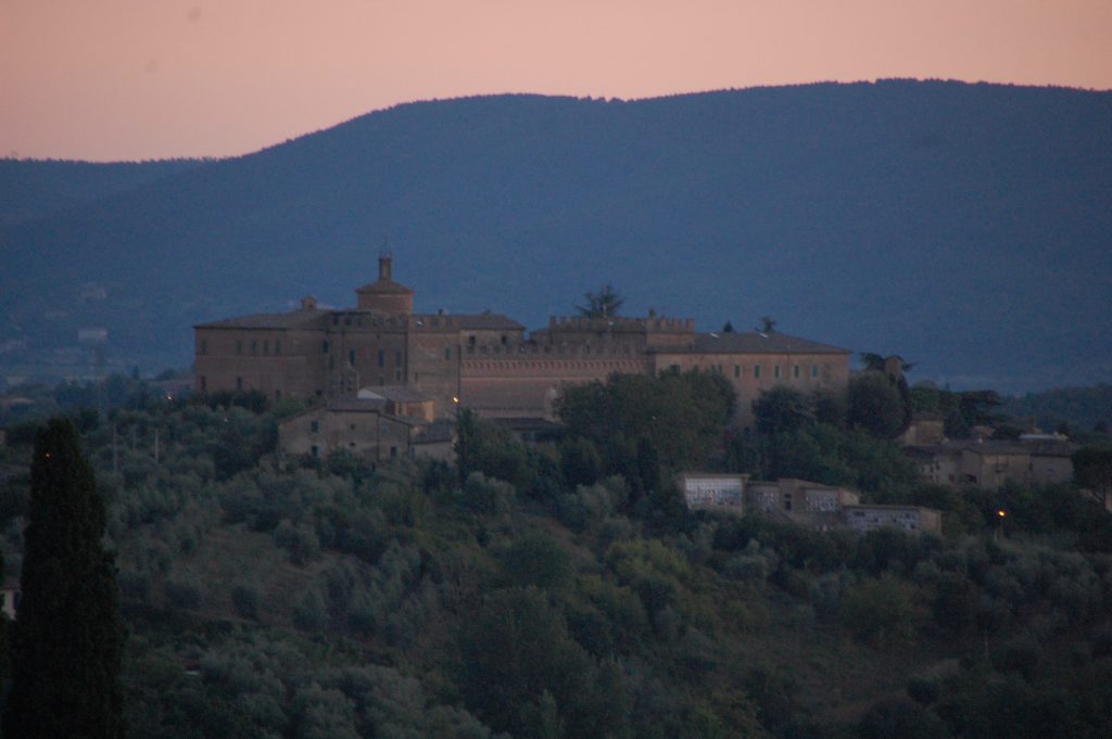 Vista da Porta San Marco Siena