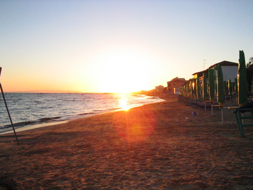 Tramonto a Follonica
